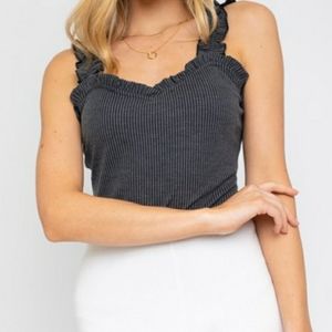Chic Grey Bodysuit